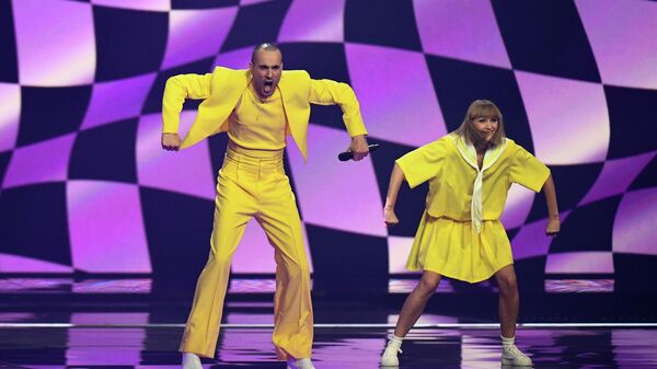 The Roop pasirodymas pirmojo Eurovizijos-2021 pusfinalio metu - Sputnik Lietuva