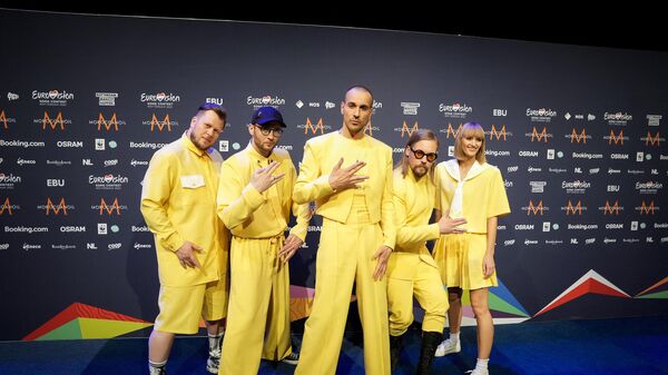Группа The Roop от Литвы в первом финале конкурса Евровидение – 2021 - Sputnik Литва