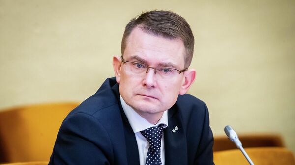 Sveikatos apsaugos ministerijos vadovas Arūnas Dulkys  - Sputnik Lietuva