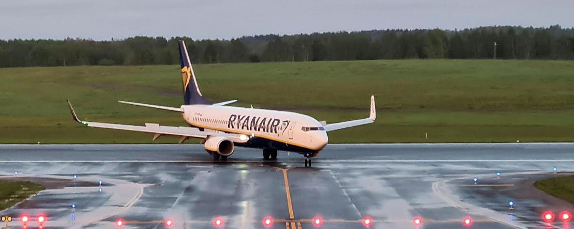 Ryanair lėktuvas, kuris avariniu būdu nusileido Minske - Sputnik Lietuva, 1920, 24.05.2021