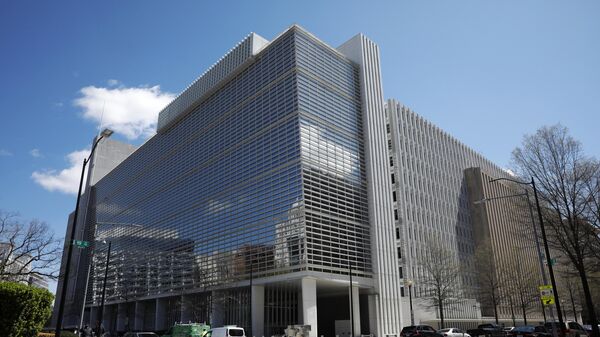 Pasaulio banko pastatas Vašingtone - Sputnik Lietuva