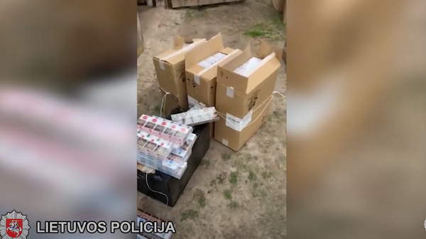 Полиция обнаружила контрабандные сигареты в Вильнюсе - Sputnik Lietuva