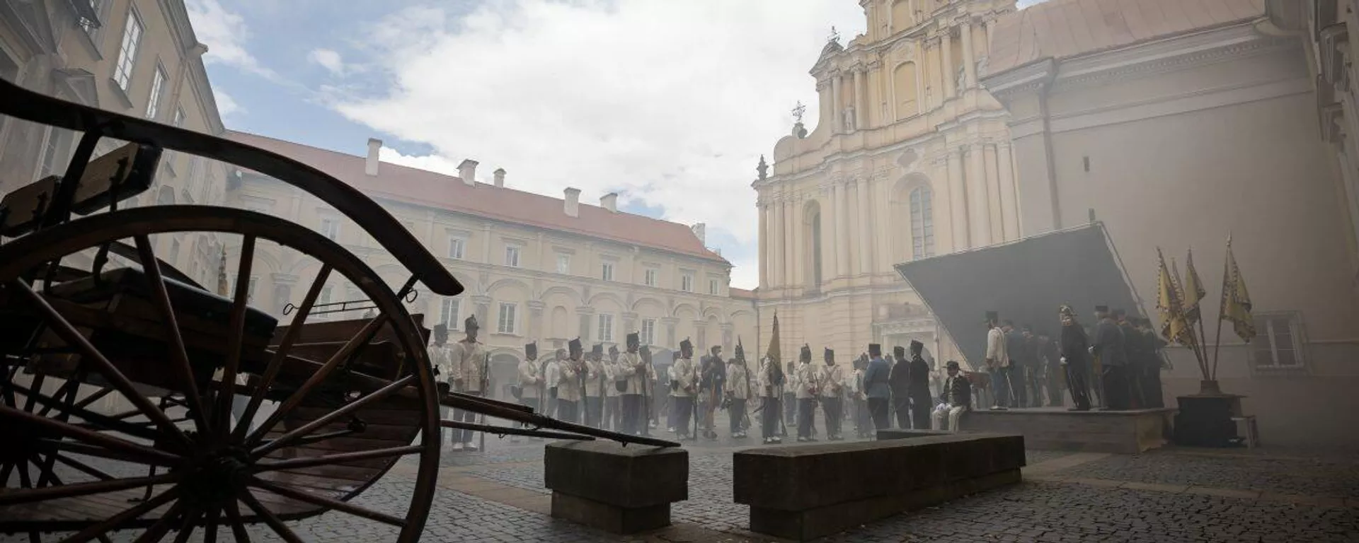 Vokiečių serialo Sisi filmavimai Vilniuje - Sputnik Lietuva, 1920, 11.06.2021