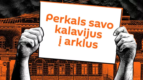 Perkals savo kalavijus į arklus - Sputnik Lietuva