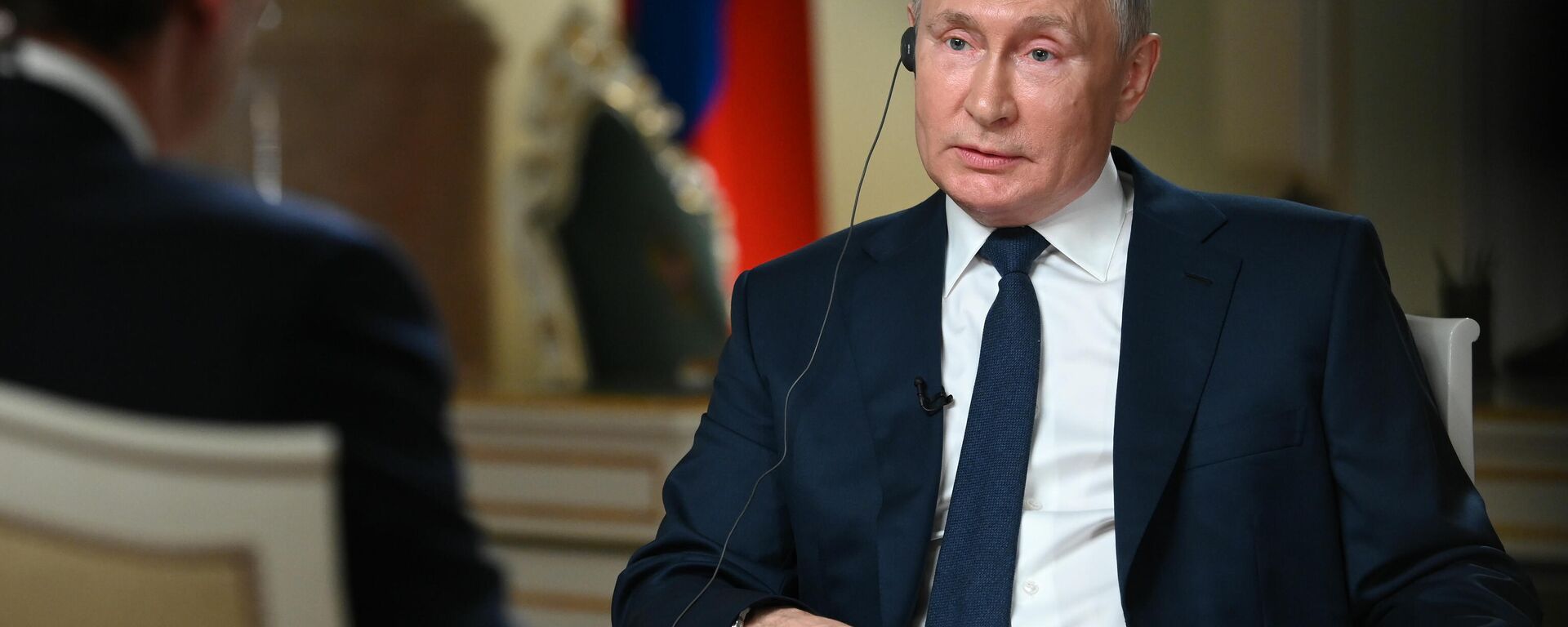 Rusijos prezidentas Vladimiras Putinas davė interviu Amerikos televizijos kompanijai NBC - Sputnik Lietuva, 1920, 16.06.2021