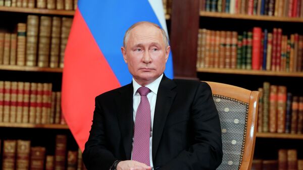 Встреча президентов России и США В. Путина и Дж. Байдена в Женеве - Sputnik Lietuva