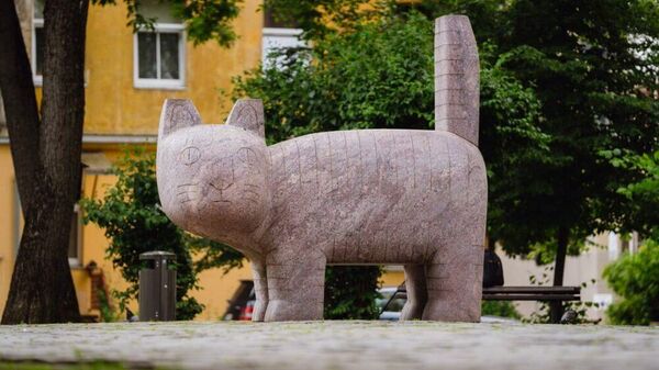Skulptūra Katinas Vilniuje - Sputnik Lietuva