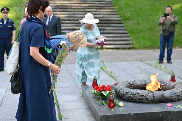 Акция памяти, посвященная 80-летию со дня начала ВОВ в Вильнюсе