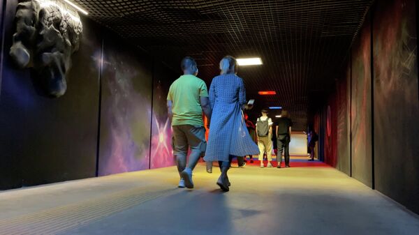 Просто космос: как выглядит новый подземный переход в Вильнюсе
 - Sputnik Литва