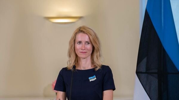 Estijos ministrė pirmininkė Kaya Kalas - Sputnik Lietuva