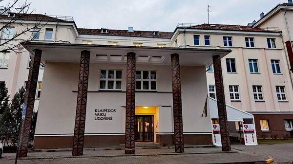 Здание Клайпедской детской больницы - Sputnik Литва