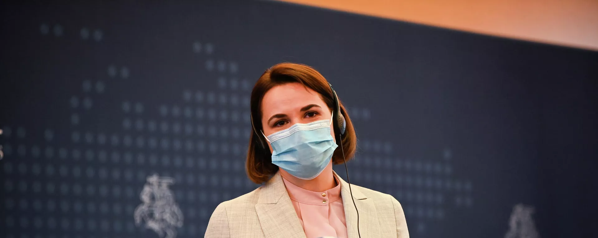 Buvusi kandidatė į Baltarusijos prezidentus Svetlana Tichanovskaja - Sputnik Lietuva, 1920, 07.07.2021