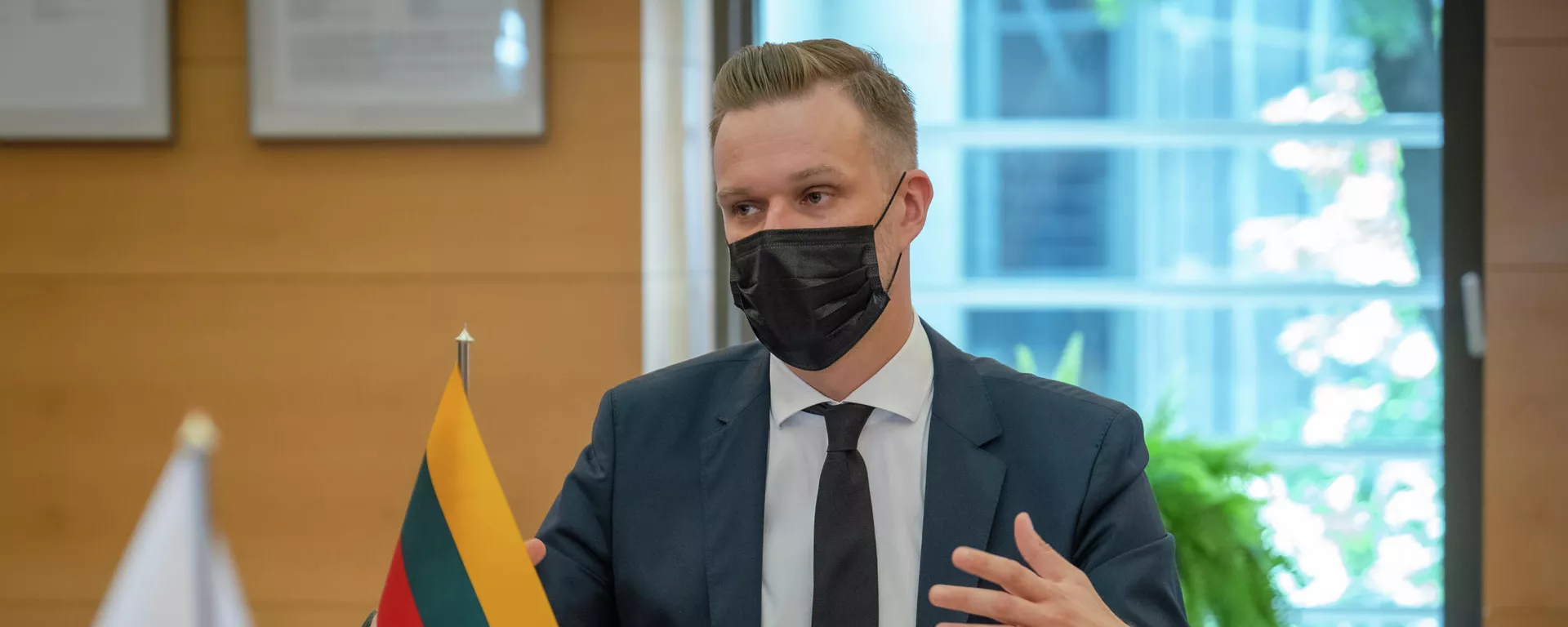 Lietuvos užsienio reikalų ministras Gabrielius Landsbergis - Sputnik Lietuva, 1920, 07.07.2021