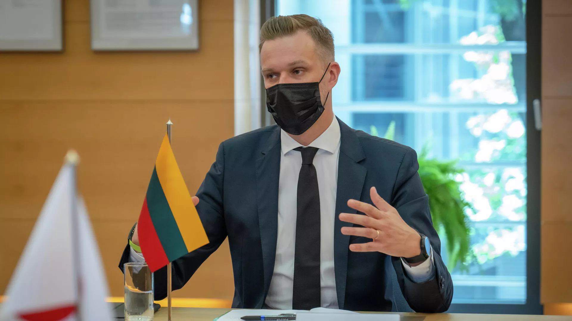 Lietuvos užsienio reikalų ministras Gabrielius Landsbergis - Sputnik Lietuva, 1920, 07.07.2021