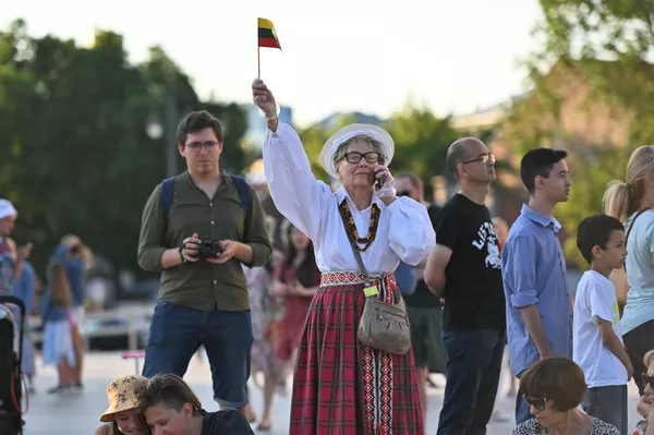 Valstybės himno giedojimas Mindaugo karūnavimo dieną seniai tapo tradicija. - Sputnik Lietuva