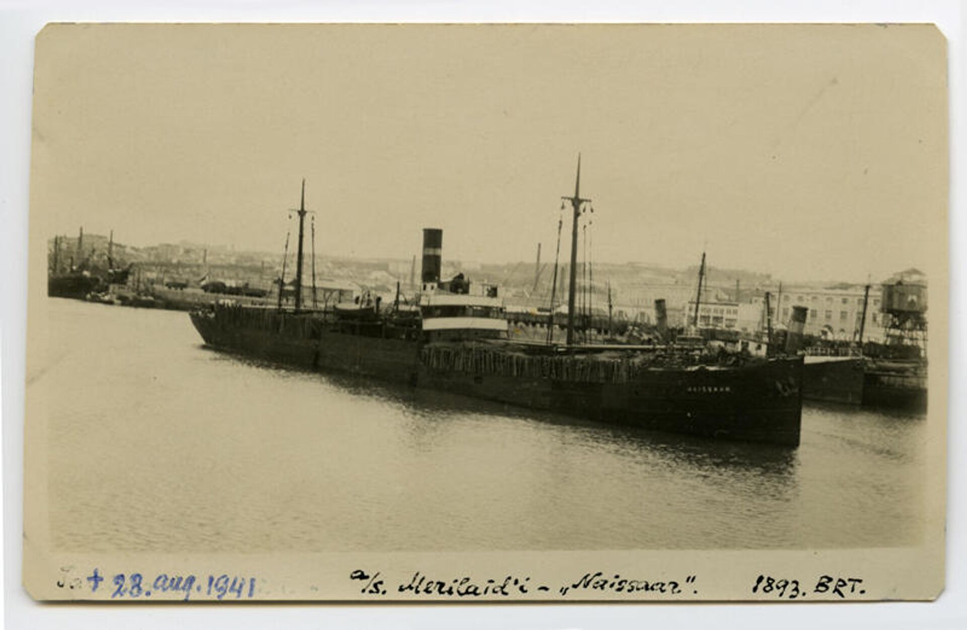 Грузовой пароход Найссаар - Sputnik Lietuva, 1920, 08.07.2021