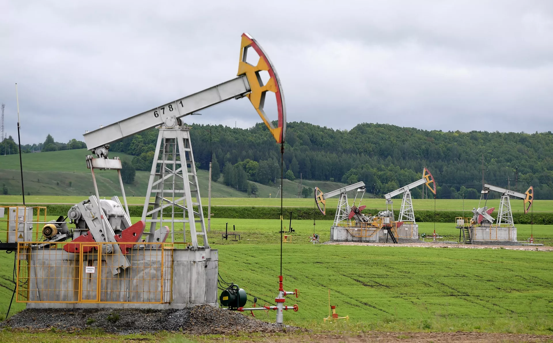 Работа буровых установок ПАО Татнефть - Sputnik Lietuva, 1920, 08.07.2021