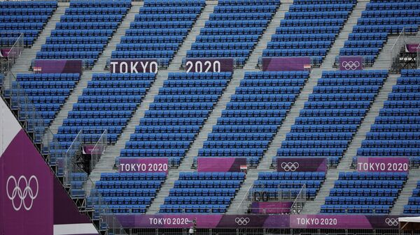Зрительские трибуны на Олимпийских играх 2020 в Токио - Sputnik Литва
