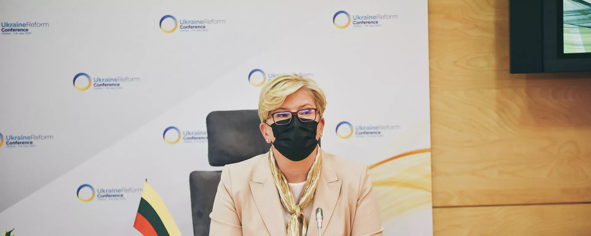 Ministrė pirmininkė Ingrida Šimonytė - Sputnik Lietuva, 1920, 09.07.2021