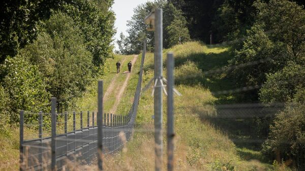 Ограждение на границе Литвы и Белоруссии - Sputnik Литва