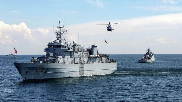 Международные военные учения ВМС Литвы Балтийская крепость – 2021 - Sputnik Литва