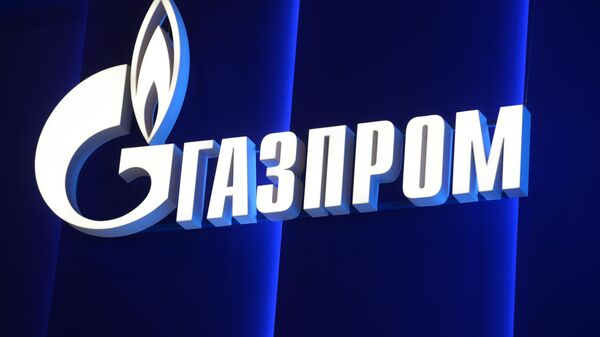 Логотип компании Газпром, архивное фото - Sputnik Lietuva