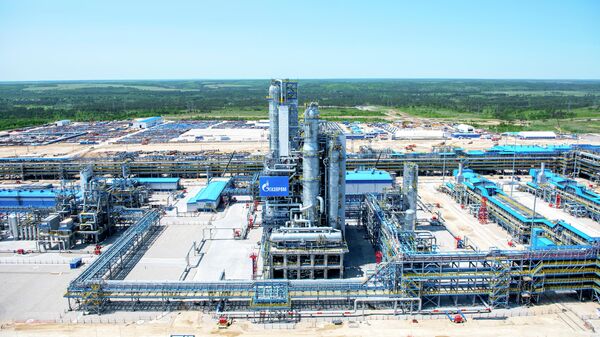 Gazprom dujų perdirbimo gamykla - Sputnik Lietuva
