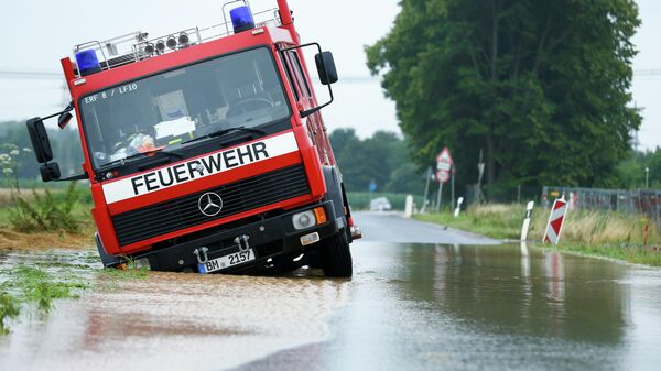 Последствия наводнений в Германии - Sputnik Lietuva