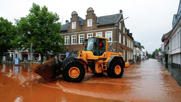 Последствия наводнений в Германии - Sputnik Литва