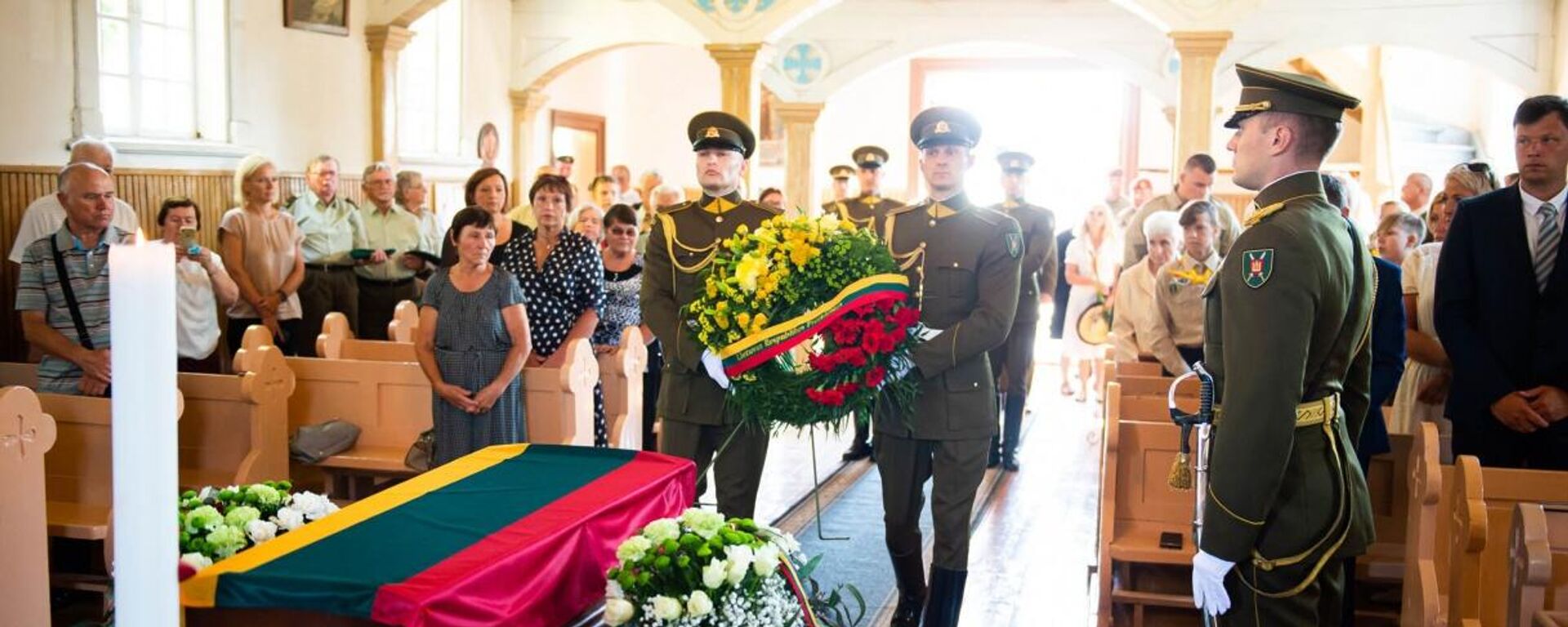 В Литве перезахоронили последнего лесного брата, казненного советскими властями - Sputnik Литва, 1920, 18.07.2021