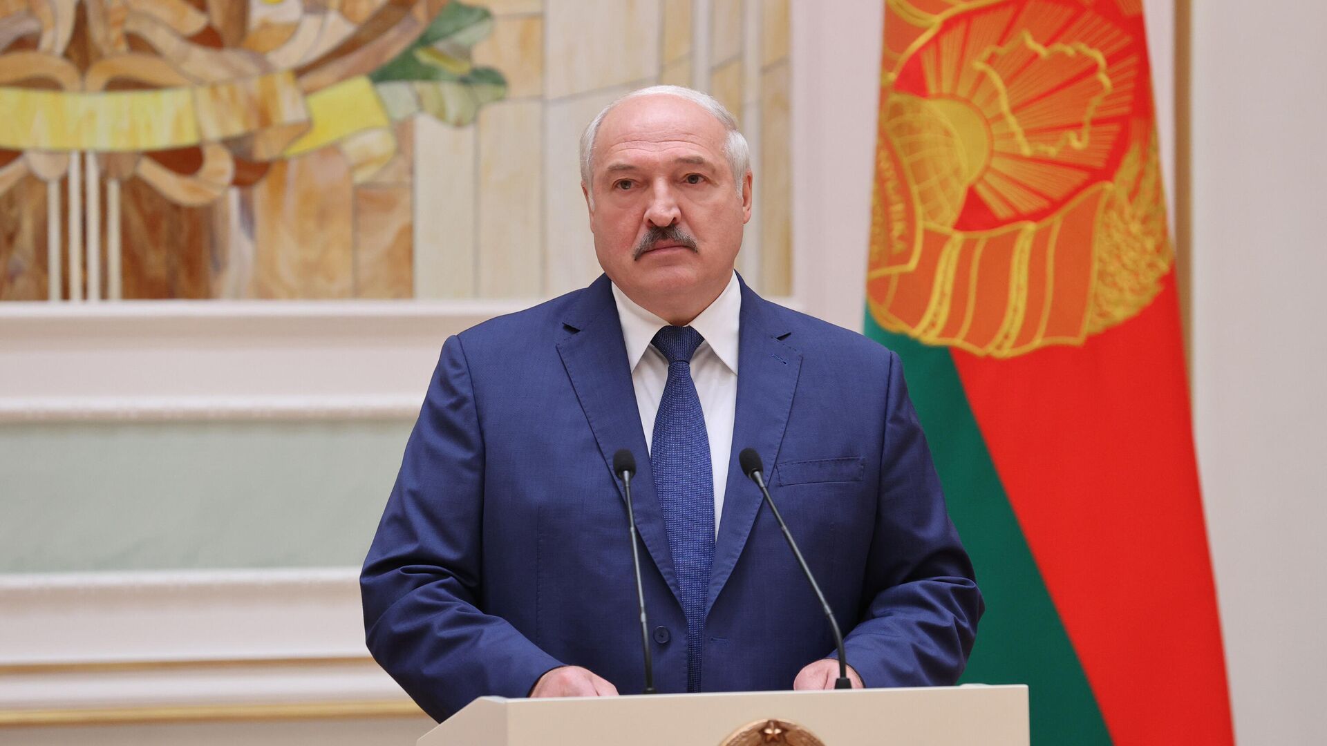 Baltarusijos prezidentas Aleksandras Lukašenka - Sputnik Lietuva, 1920, 19.07.2021