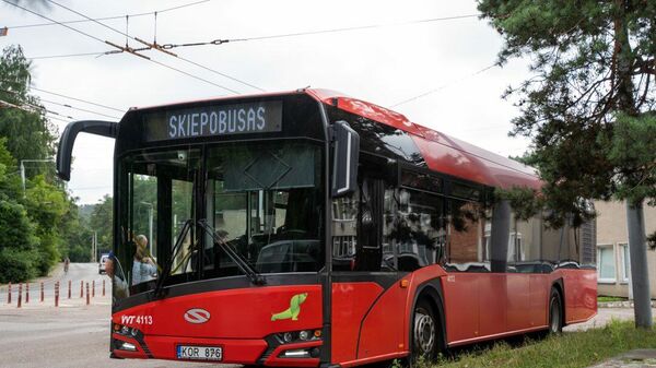 Автобус для проведения вакцинации в Вильнюсе - Sputnik Lietuva