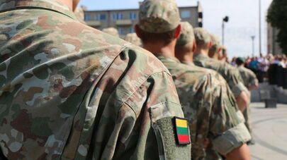 Литовские военнослужащие, архивное фото