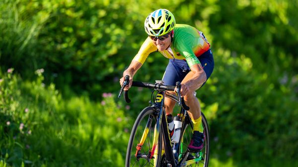 Литовская велогонщица Раса Лелейвите на Олимпийских играх 2020 в Токио - Sputnik Литва