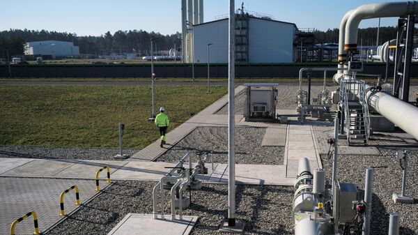 Строительство газопровода Северный поток – 2 в Германии - Sputnik Литва