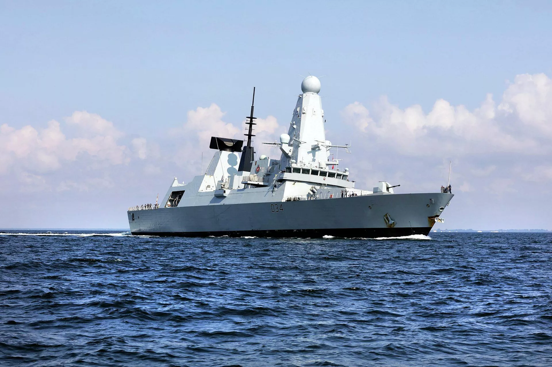 Эскадренный миноносец типа 45 HMS Diamond - Sputnik Lietuva, 1920, 29.07.2021