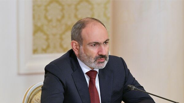 Премьер-министр Армении Никол Пашинян, архивное фото - Sputnik Литва