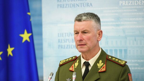 Командующий Вооруженными силами Литвы генерал-лейтенант Вальдемарас Рупшис - Sputnik Литва