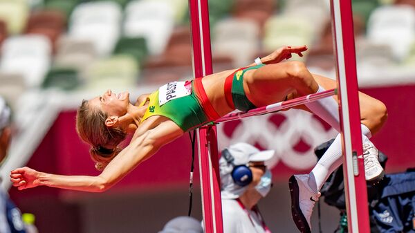 Литовская легкоатлетка Айрине Пальшите на Олимпийских играх в Токио - Sputnik Литва