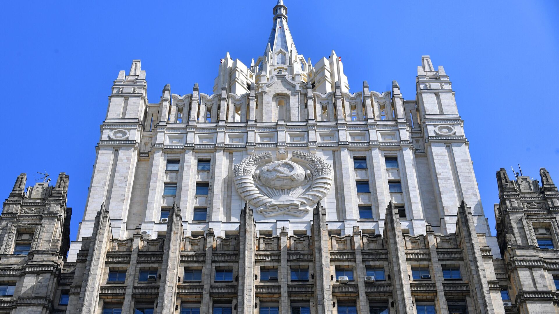 Здание Министерства иностранных дел в Москве, архивное фото - Sputnik Литва, 1920, 29.04.2022