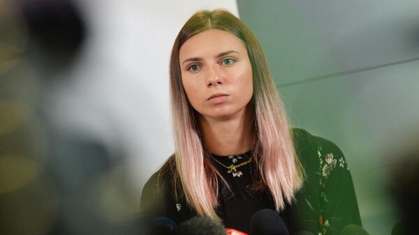 Белорусская легкоатлетка Кристина Тимановская - Sputnik Lietuva