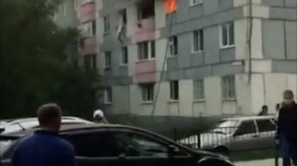 Взрыв газа в жилом доме в Новом Уренгое - Sputnik Lietuva