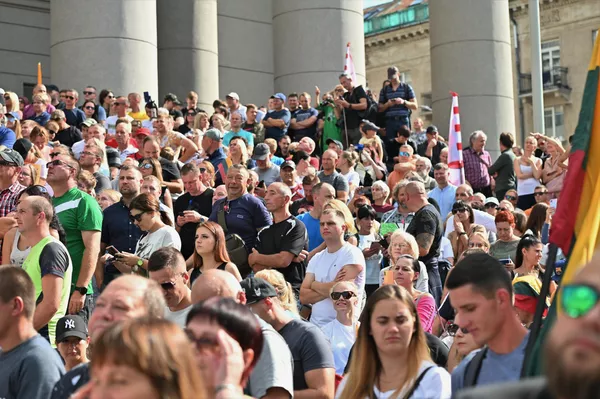 Митинг у здания Сейма Литвы Митинг у здания Сейма Литвы