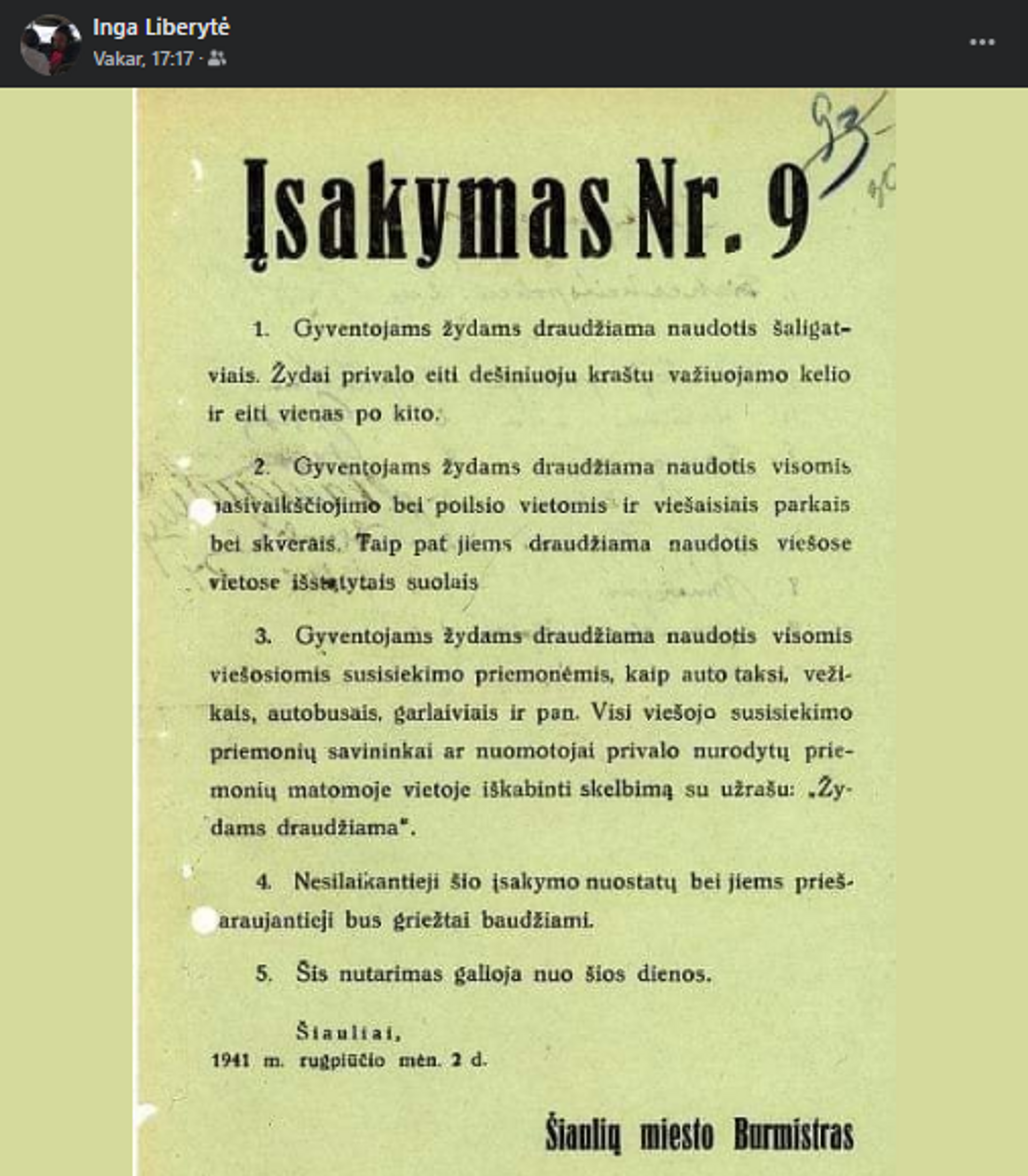 Žydams draudžiama 2 - Sputnik Lietuva, 1920, 12.08.2021
