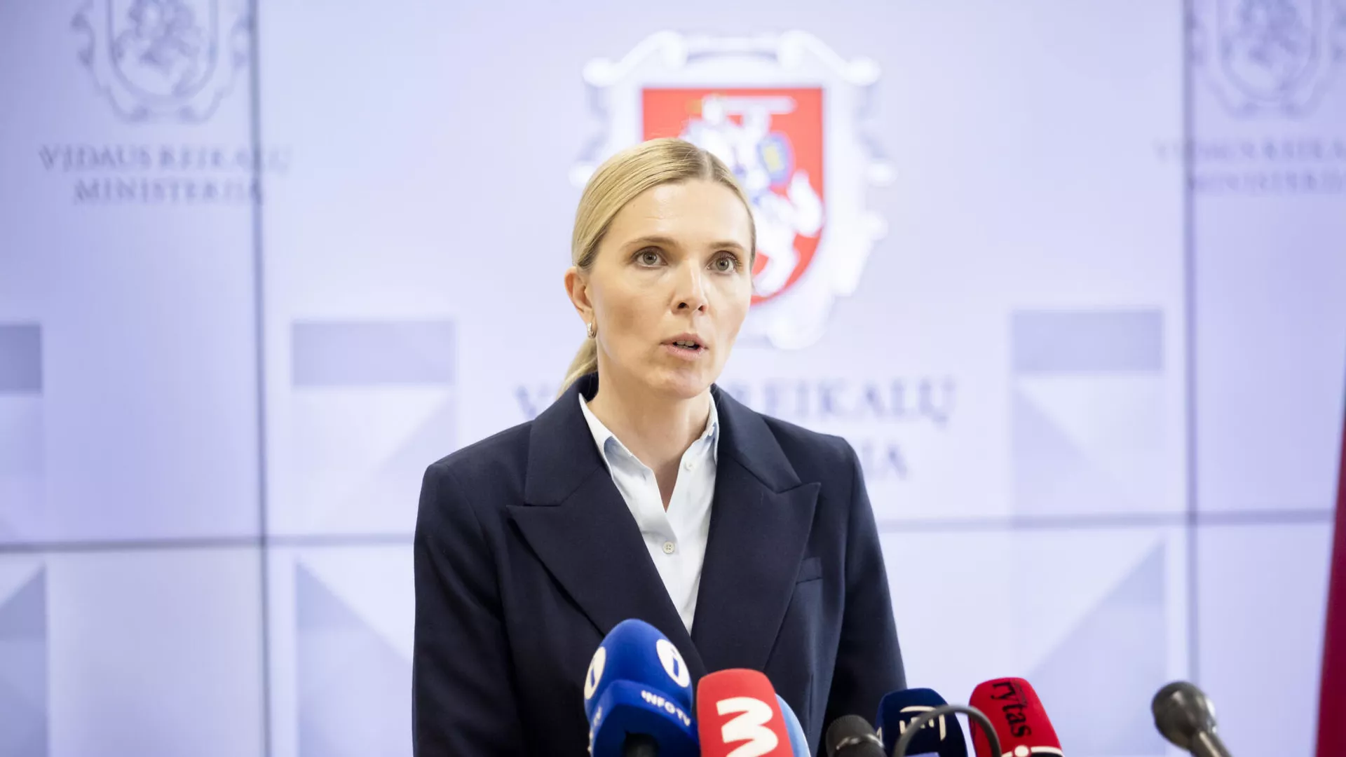 Vidaus reikalų ministrė Agnė Bilotaitė