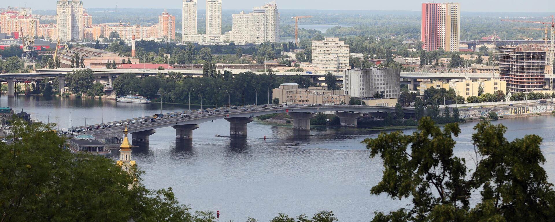 Вид на Гаванский мост в Киеве, архивное фото - Sputnik Lietuva, 1920, 23.08.2021