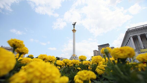 Площадь Независимости в Киеве, архивное фото - Sputnik Литва