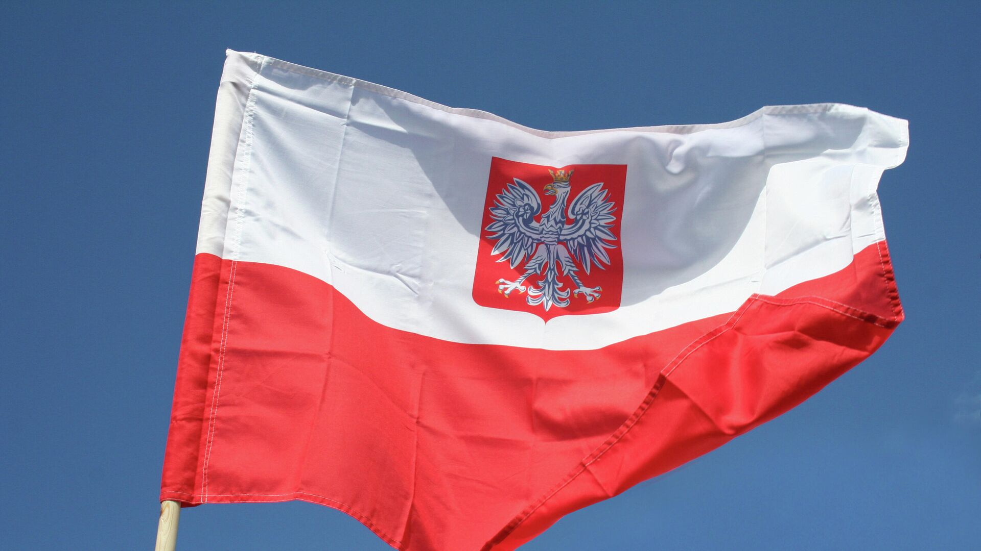 Флаг Польши, архивное фото - Sputnik Литва, 1920, 02.04.2022
