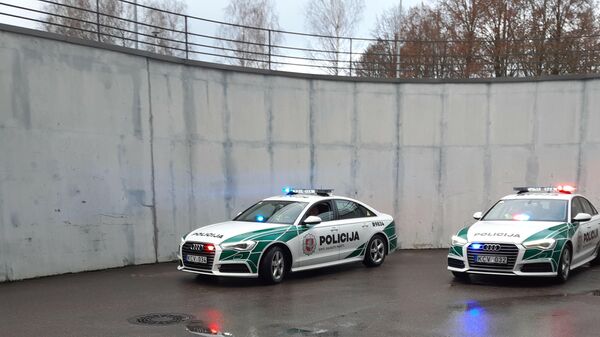 Служебные автомобиле полиции Литвы - Sputnik Lietuva