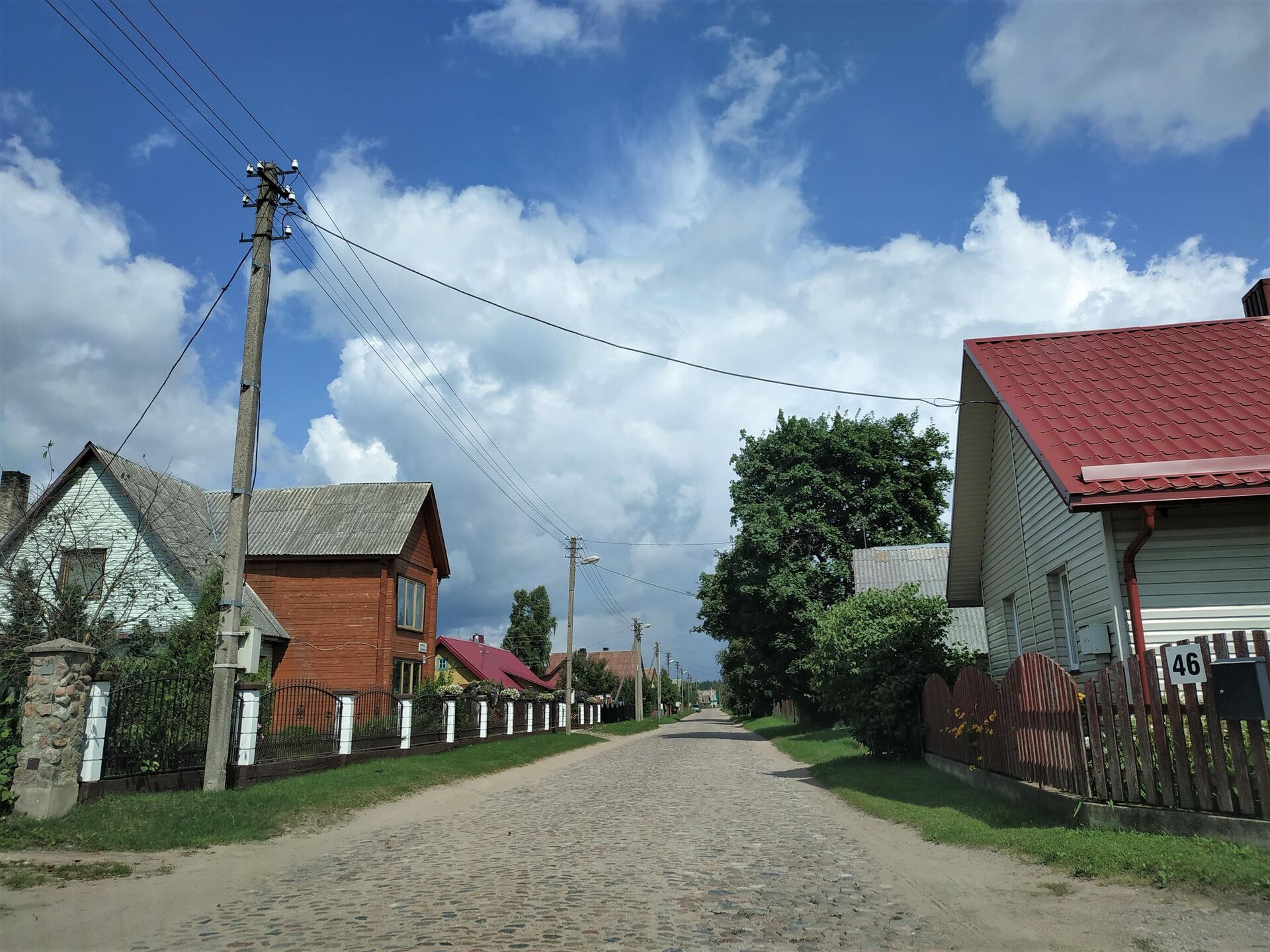 Улица в деревне Руднинкай в Шальчининкайском районе Литвы - Sputnik Lietuva, 1920, 30.08.2021